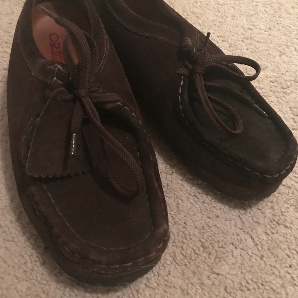 Clark’s Women’s Original Wallabee Suede chocolate
